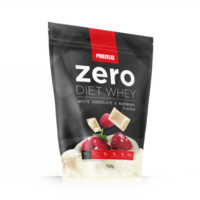 Изолят, Zero Diet Whey, белый шоколад с малиной, Prozis, 750 г - фото