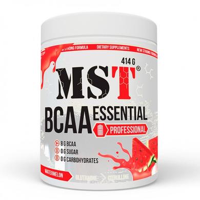 Комплекс BCAA Essential Professional, MST Nutrition, смак кавун, 414 г - фото