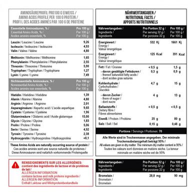 Протеїн, Itallian Whey, MST Nutrition, смак ваніль, 2240 г - фото