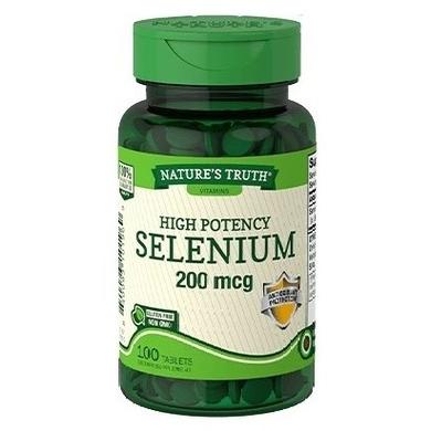 Селен, Selenium, Nature's Truth 200 мкг, 100 таблеток - фото