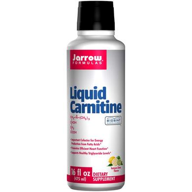Л карнитин жидкий, Carnitine, Jarrow Formulas, вкус лимон-лайм, 475 мл - фото