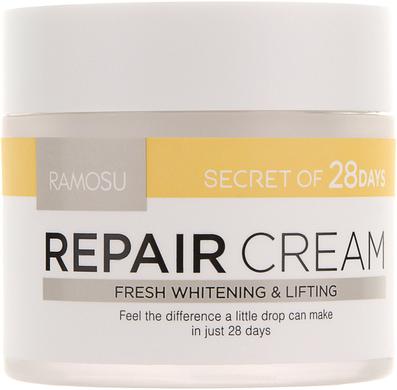 Восстанавливающий, увлажняющий крем для лица, Repair Cream, Ramosu, 50 мл - фото