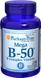 Вітамін В-50 комплекс, Vitamin B-50® Complex, Puritan's Pride, 250 капсул, фото – 1