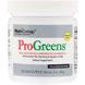 Зелена їжа з пробіотичною формулою, ProGreens, Nutricology, 85 г, фото – 1