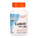 Лютеїн, Lutein with Lutemax, Doctor's Best, 20 мг, 60 желатинових капсул, фото – 1