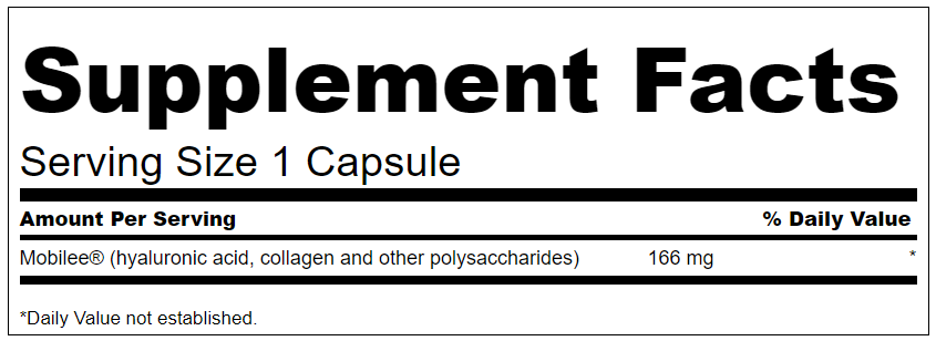Гиалуроновая кислота, Hyaluronic Acid, Swаnson, комплекс, 166 мг, 60 капсул - фото