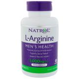 Аргинин, L-Arginine, Natrol, 3000 мг, 90 таблеток, фото
