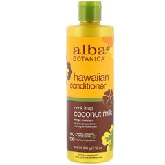 Кондиционер для волос (кокосовое молоко), Conditioner, Alba Botanica, 340 г - фото