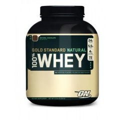 Сироватковий протеїн, 100% Whey Gold Standard Natural, ваніль, Optimum Nutrition, 907 г - фото