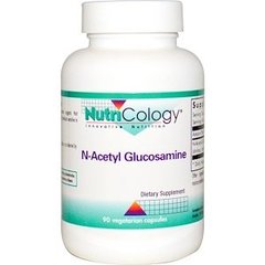 N-ацетил глюкозамін, N-Acetyl Glucosamine, Nutricology, 90 капсул - фото