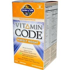 Сырые Витамины, идеальный вес, Vitamin Code, Garden of Life, 240 - фото
