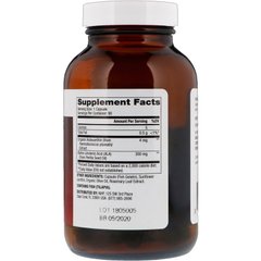 Астаксантин, Astaxanthin, Dr. Mercola, 4 мг, 90 капсул - фото