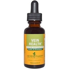 Здоровье вен, Vein Health, Herb Pharm, 29,6 мл - фото