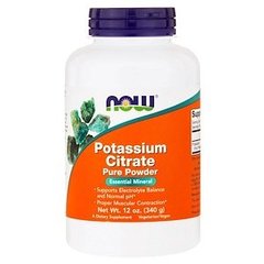 Калий цитрат, Potassium Citrate, Now Foods, 340 г - фото