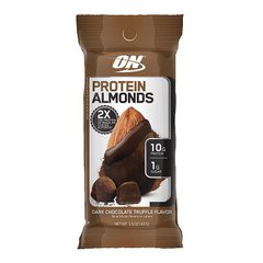 Заменитель питания, Protein Almonds, черный шоколад, Optimum Nutrition, 43 г - фото