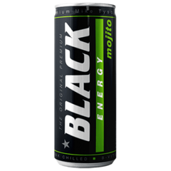 Энергетический напиток Black Energy Mojito, Black energy, вкус мохито, 250 мл - фото