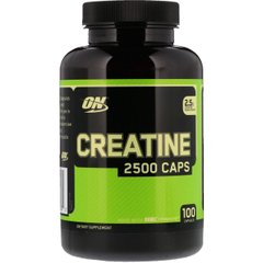 Креатин, Creatine 2500, Optimum Nutrition, 100 капсул - фото