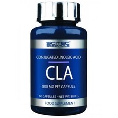 Конъюгированная линолевая кислота, CLA, Scitec Nutrition, 60 капсул - фото