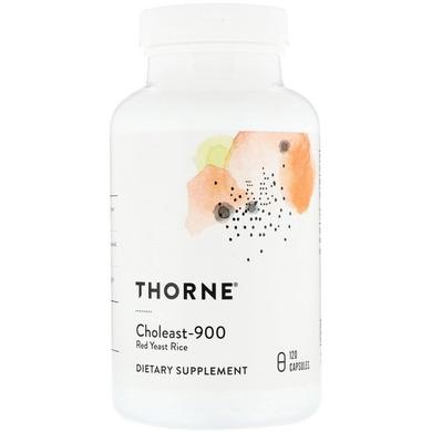 Красный дрожжевой рис, Choleast-900, Thorne Research, 120 капсул - фото