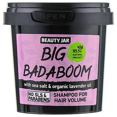 Шампунь для об'єму волосся "Big Badaboom", Shampoo For Hair Volume, Beauty Jar, 150 мл - фото