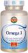 Омега-3, Omega 3 Fish 180/120, Kal, 1000 мг, 60 гелевых капсул, фото – 1