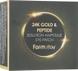 Гидрогелевые патчи с 24-х каратным золотом и пептидами, 24K Gold And Peptide Solution Ampoule Eye Patch, FarmStay, 60 шт, фото – 2