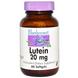 Лютеїн, Lutein, Bluebonnet Nutrition, 20 мг, 60 капсул, фото – 1