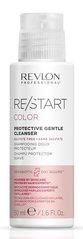 Безсульфатный шампунь для окрашенных волос, Restart Color Protective Gentle Cleanser, Revlon Professional, 50 мл - фото
