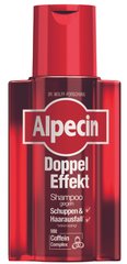 Шампунь Дабл-Ефект проти лупи та випадіння волосся, Alpecin, 200 мл - фото