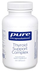 Комплекс поддержки щитовидной железы, Thyroid Support Complex, Pure Encapsulations, 60 капсул - фото