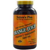 Вітамін С, Orange Juice Vitamin C, Nature's Plus, 1000 мг, 60 жувальних таблеток, фото