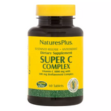 Супер комплекс вітаміну С з біофлавоноїдами, Nature's Plus, 1000 мг / 500 мг, 60 таблеток, фото