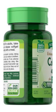 Коензим Q-10, CoQ-10, Nature's Truth, 400 мг, 40 гелевих капсул - фото