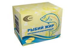 Рыбий жир витаминизированный, 500 мг, Mic, 50 капсул - фото