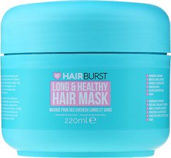 Маска для длинных и здоровых волос, Long and Healthy Hair Mask, Hairburst, 220 мл - фото