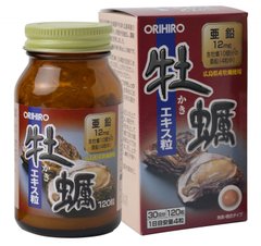 Экстракт устрицы, Orihiro, 120 таблеток - фото