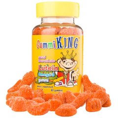 Лютеин Омега-3 для детей, Lutein Omega-3, Gummi Kingl, 60 жевательных конфет - фото