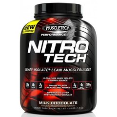 Протеїн, Nitro Tech Perfomance, ваніль, MuscleTech, 907 г - фото