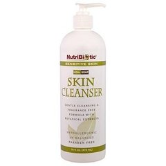 Гель для душа, Skin Cleanser, NutriBiotic, без мыла, без запаха, 473 мл - фото