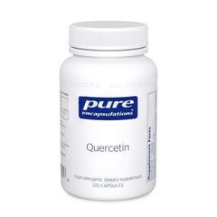 Кверцетин, Quercetin, Pure Encapsulations, 120 капсул - фото