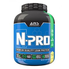 Комплексний протеїн N-PRO Premium Protein, банановий крем 1, ANS Performance, 1,81 кг - фото