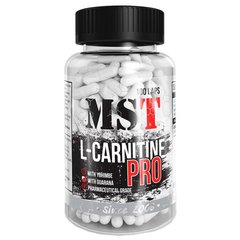 Л-карнитин, L-Carnitine Pro, MST Nutrition, 90 капсул - фото