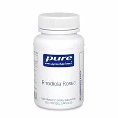 Родиола розовая, Rhodiola Rosea, Pure Encapsulations, 180 капсул - фото