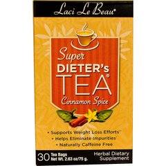 Чай из сенны, корицы и специй, Super Dieter's Tea, Natrol, 30 пакетов, 75 г - фото