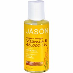 Олія для обличчя з вітаміном Е, Jason Natural, 59 мл - фото