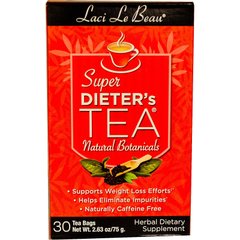 Чай з сенни, Super Dieter's Tea, Natrol, 30 пакетів, 75 г - фото
