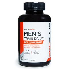 Rule 1, Мультивітаміни для чоловіків, Mens Train Daily Sports, 180 таблеток (RUL-00488) - фото