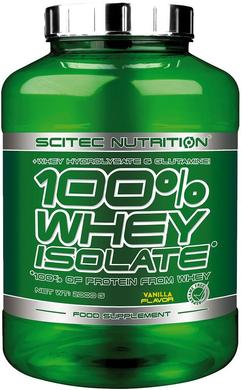Протеїн 100% Whey Isolate, Scitec Nutrition, смак ваніль, 2000 г - фото