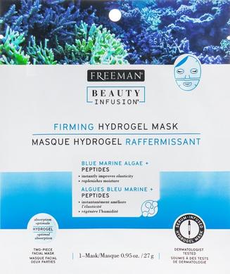 Маска-гідрогель для шкіри навколо очей "Сині морські водорості і пептиди", Beauty Infusion Firming Hydrogel Eye Mask, Freeman, 9 г - фото