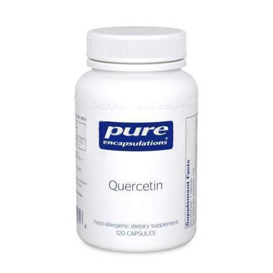 Кверцетин, Quercetin, Pure Encapsulations, 120 капсул - фото